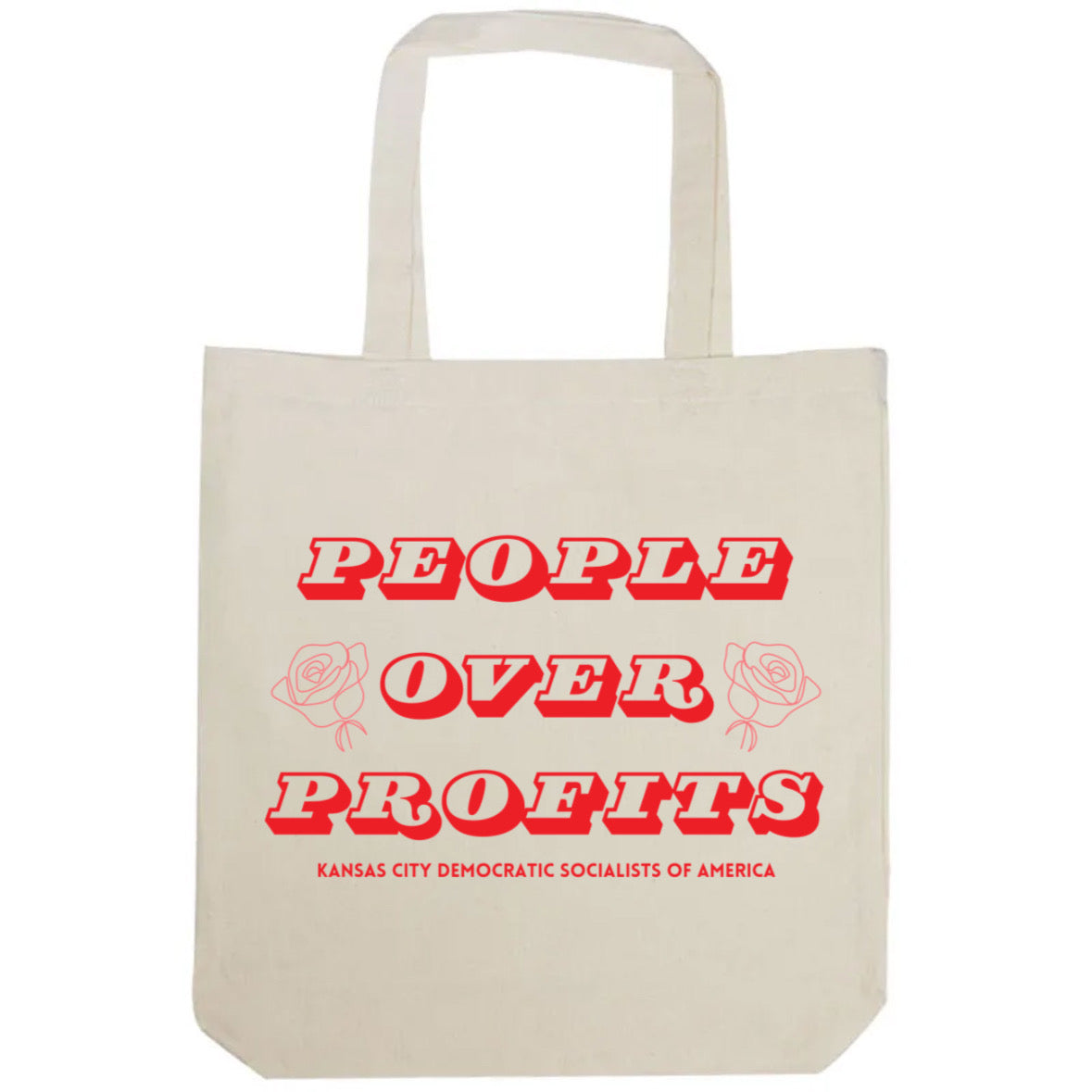 “People Over Profits” Tote